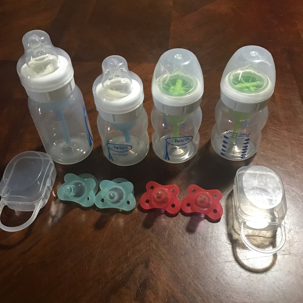 Dr Brown baby bottle bundle